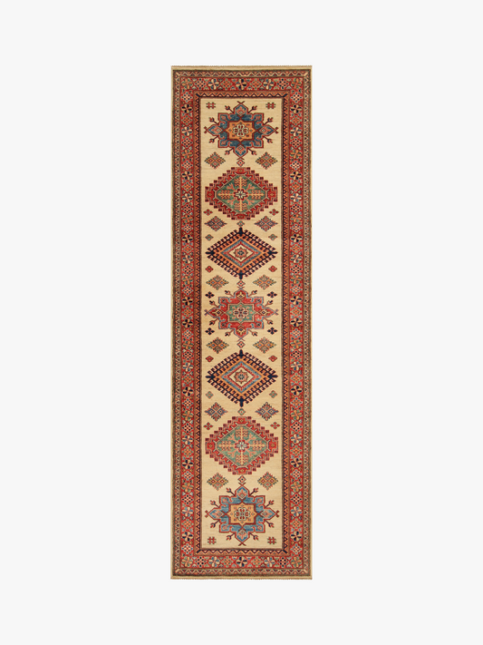 Supreme Kazak Ivory Rug 2.91m x 0.81m