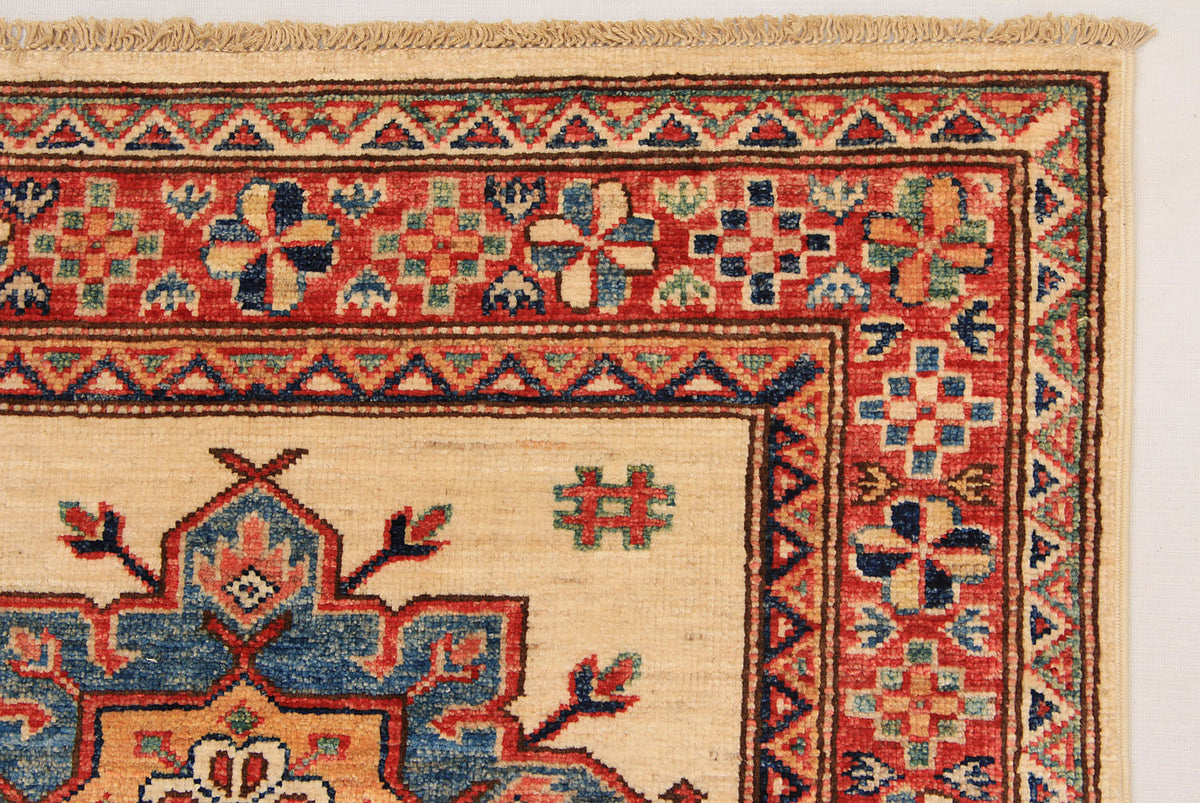 Supreme Kazak Ivory Rug 2.91m x 0.81m