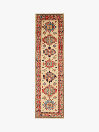 Supreme Kazak Ivory Rug 2.91m x 0.83m