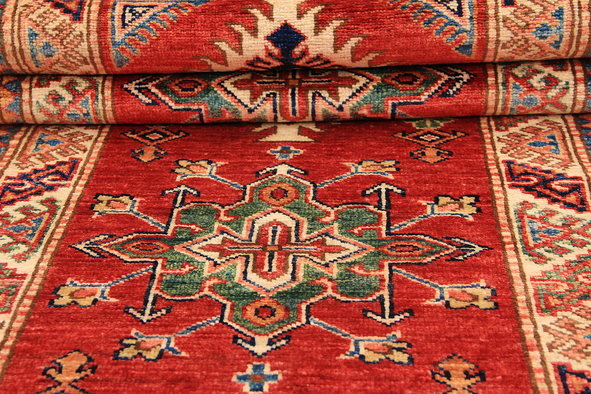 Supreme Kazak Red Rug 1.79m x 0.66m