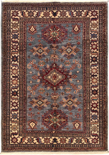 Supreme Kazak Grey Rug 1.78m x 1.27m