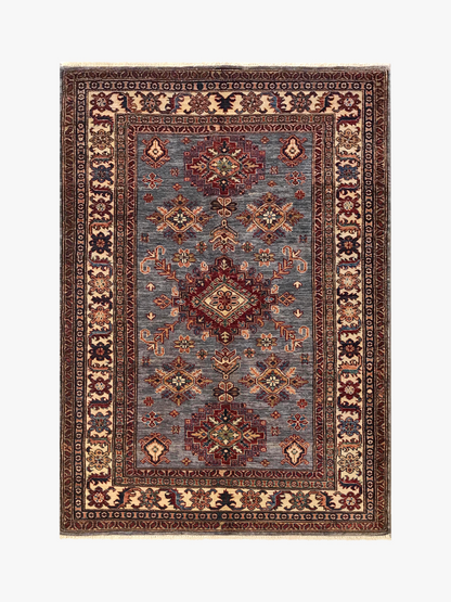 Supreme Kazak Grey Rug 1.78m x 1.27m
