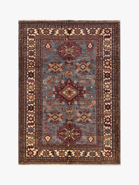 Supreme Kazak Grey Rug 1.78m x 1.27m