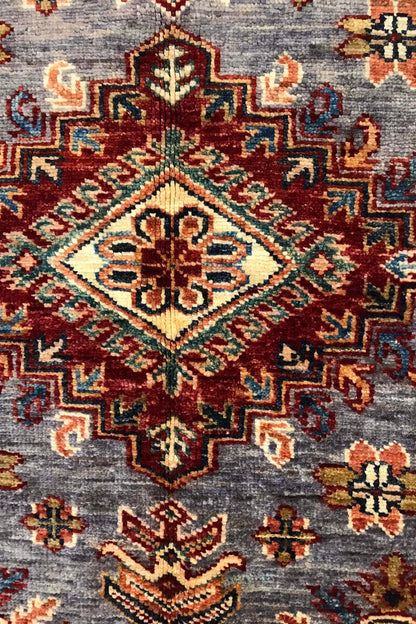 Supreme Kazak Grey Rug 1.78m x 1.27m