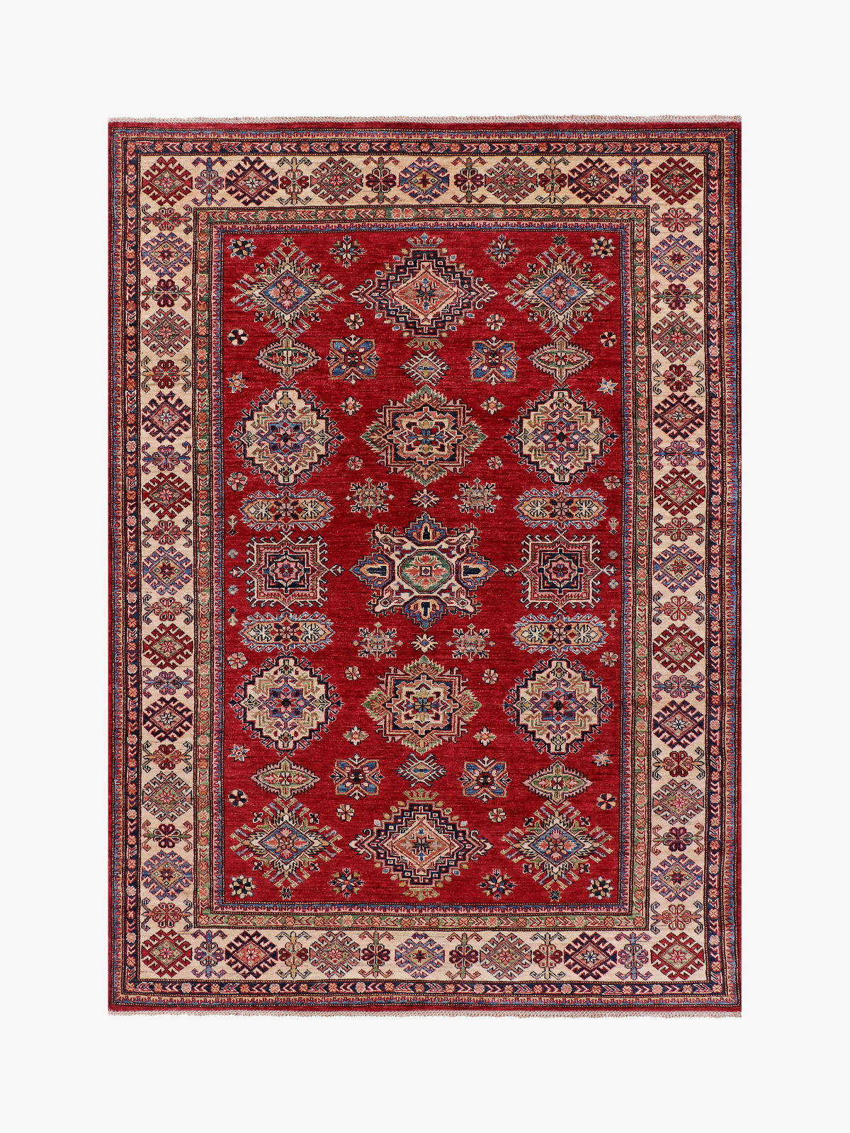 Supreme Kazak Red Rug 2.42m x 1.71m