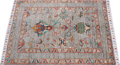Sultani Grey Rug 1.24m x 0.85m