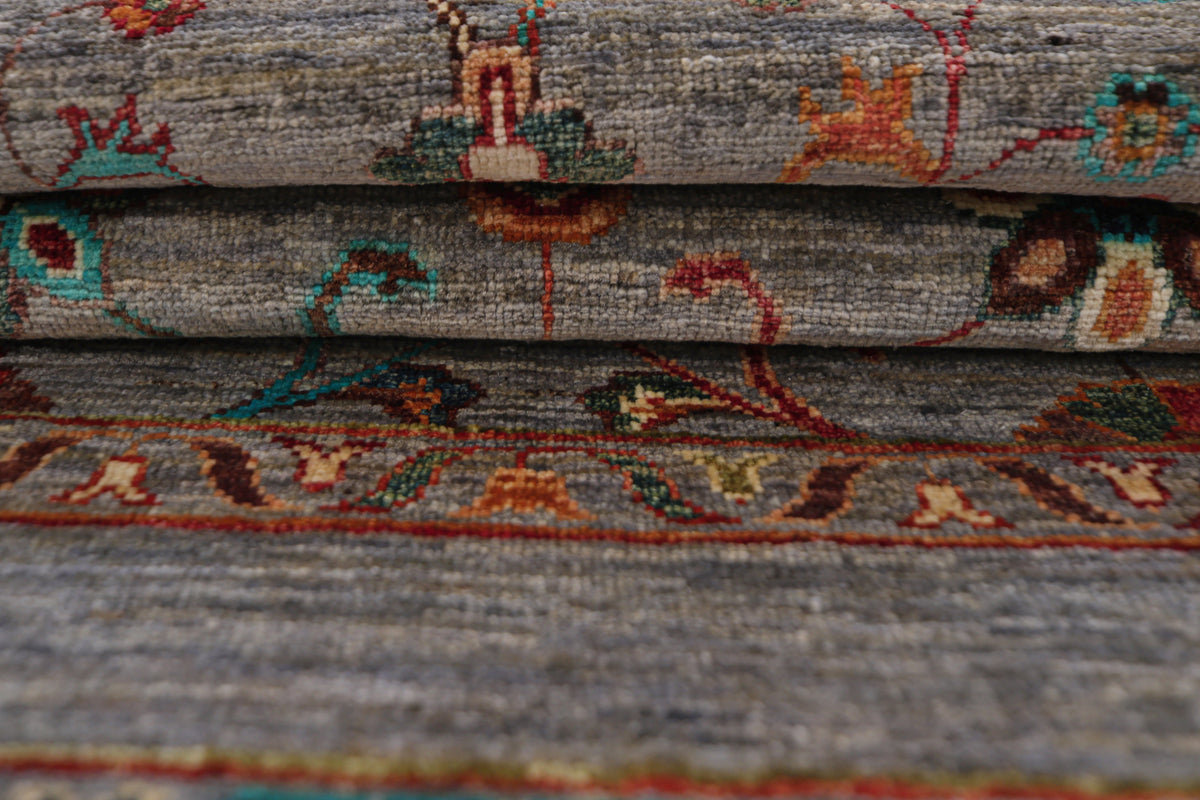 Sultani Grey Rug 1.24m x 0.85m
