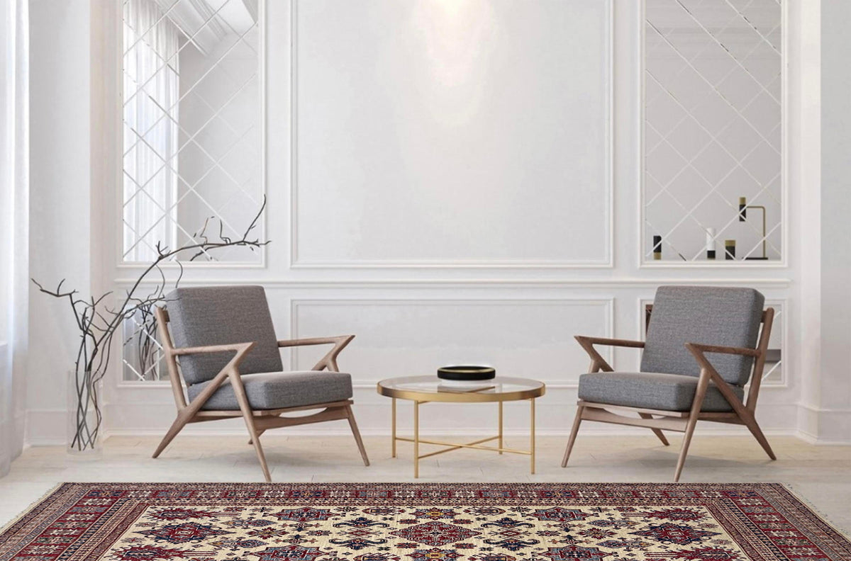 Supreme Kazak Ivory Rug 2.36m x 1.67m