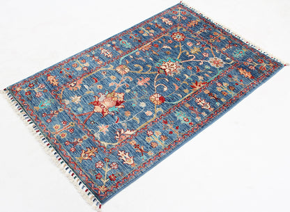 Sultani Blue Rug 1.27m x 0.84m