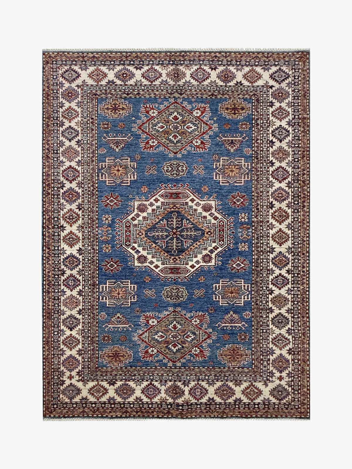 Supreme Kazak Blue Rug 2.37m x 1.64m
