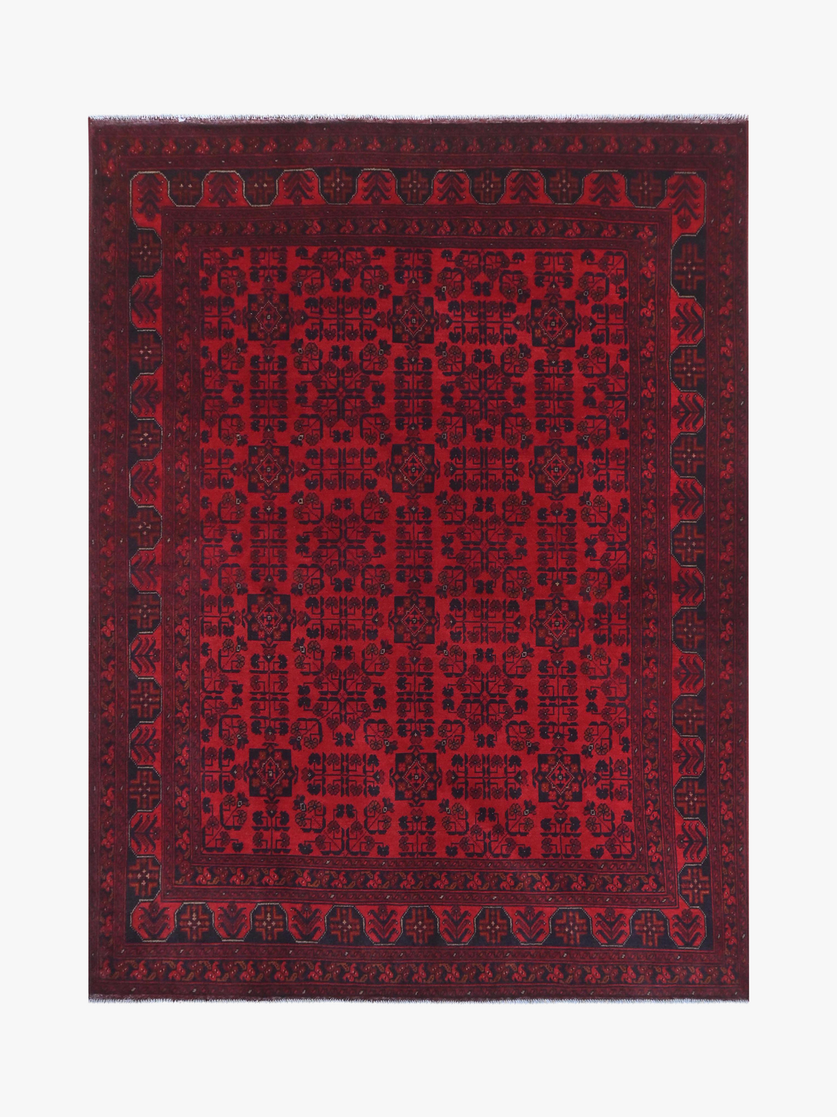 Khal Mohammadi Red Rug 1.69m x 2.33m