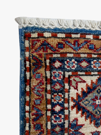 Supreme Kazak Blue Rug 2.37m x 1.64m