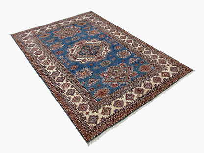 Supreme Kazak Blue Rug 2.37m x 1.64m