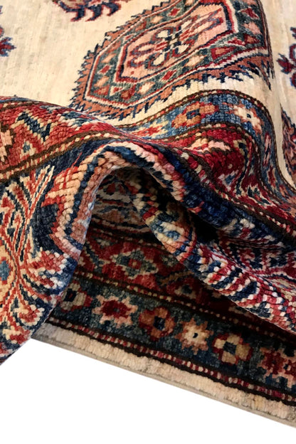 Supreme Kazak Beige Rug 3.08m x 1.98m