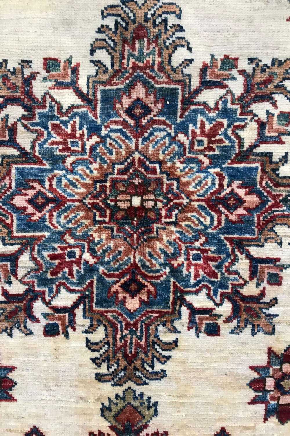 Supreme Kazak Beige Rug 3.08m x 1.98m