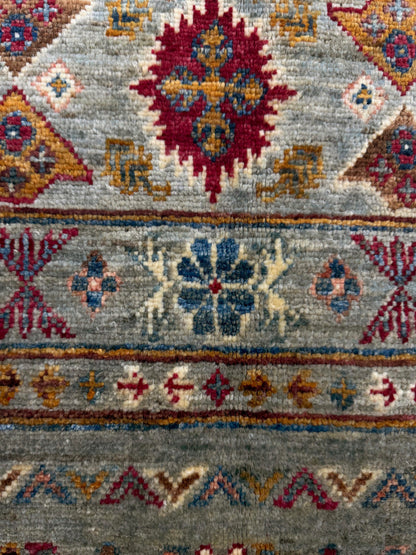 Khurjeen Grey Rug 1.18m x 0.88m