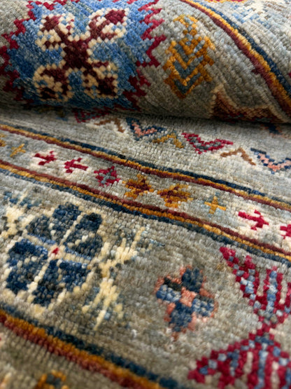 Khurjeen Grey Rug 1.18m x 0.88m