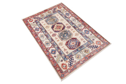 Supreme Kazak Ivory Rug 1.45m x 1.04m
