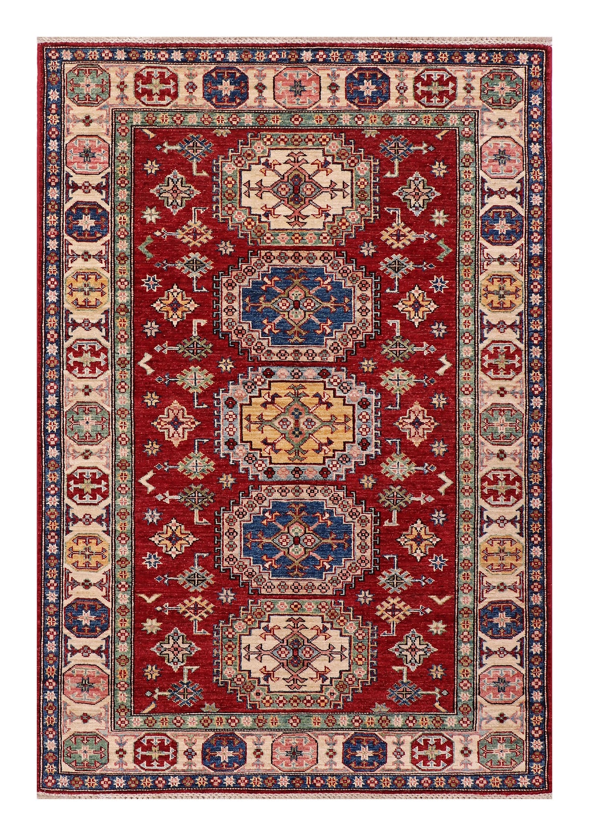 Supreme Kazak Red Rug 1.76m x 1.19m