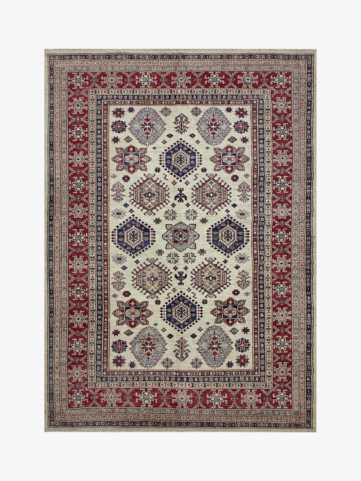 Supreme Kazak Ivory Rug 2.39m x 1.56m