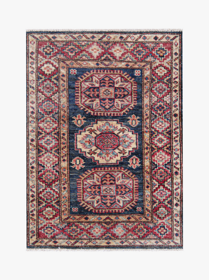 Supreme Kazak Blue Rug 0.80m x 0.60m