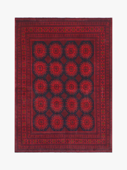 Khal Mohammadi Red Rug 2.02m x 2.92m