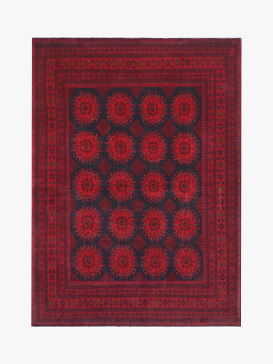 Khal Mohammadi Red Rug 2.02m x 2.92m