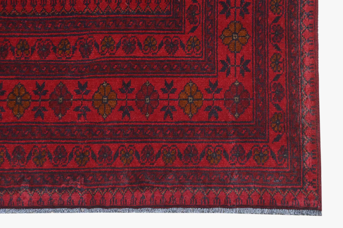 Khal Mohammadi Red Rug 2.02m x 2.92m