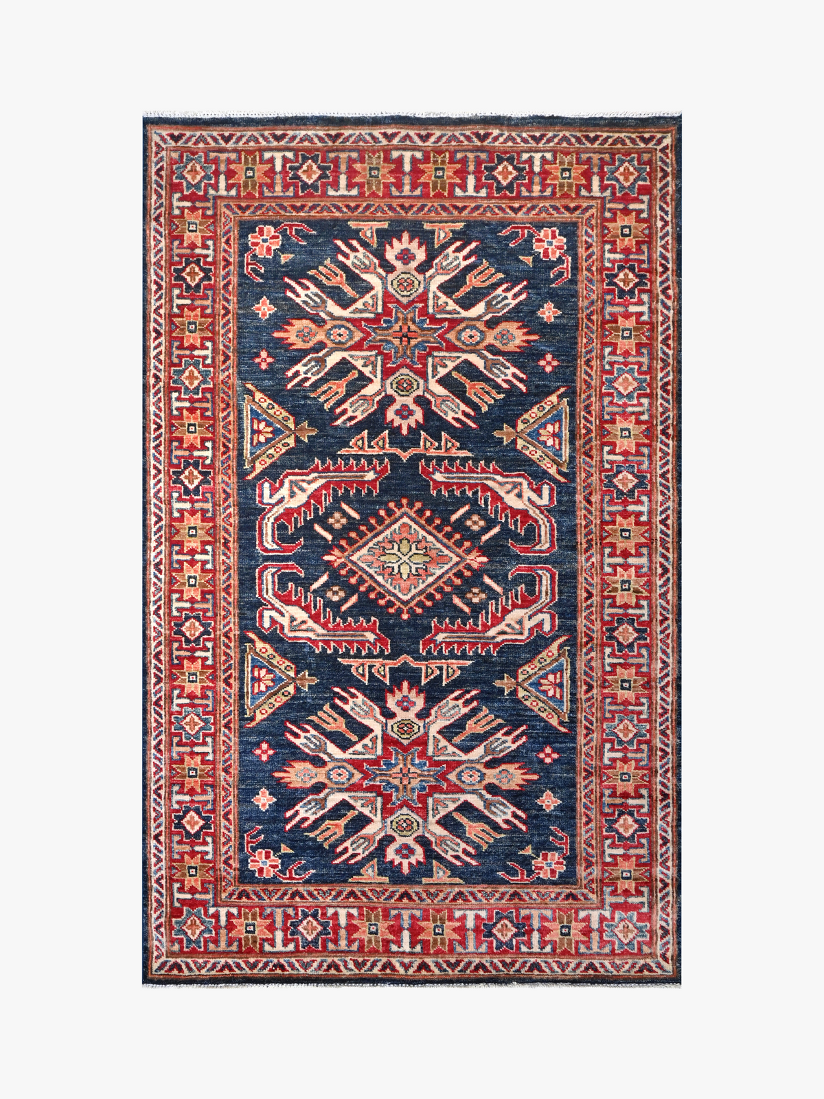 Supreme Kazak Blue Rug 1.45m x 0.93m