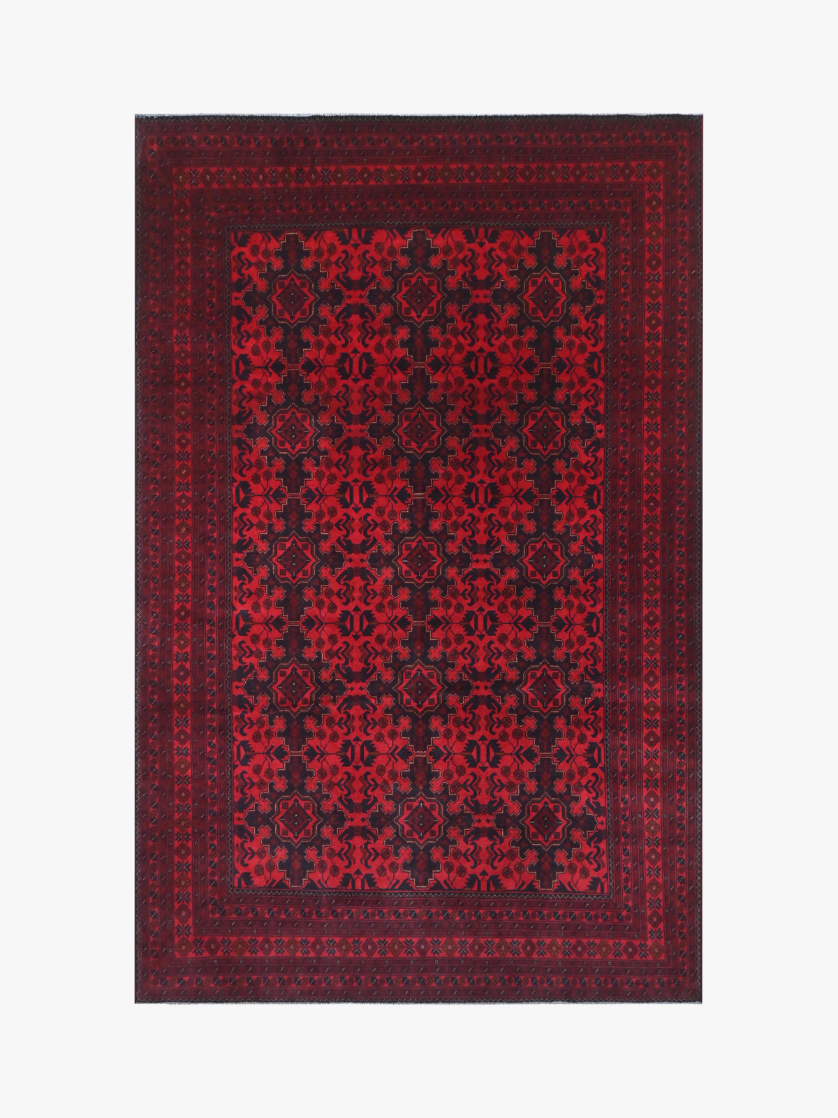 Khal Mohammadi Red Rug 1.98m x 2.91m