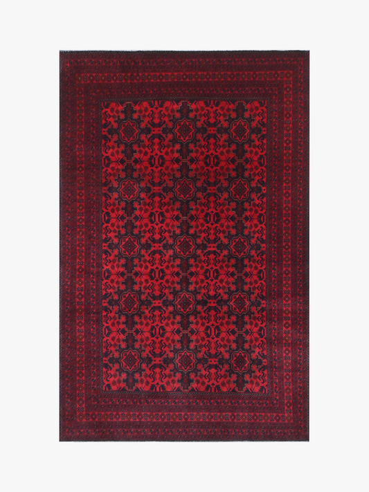 Khal Mohammadi Red Rug 1.98m x 2.91m