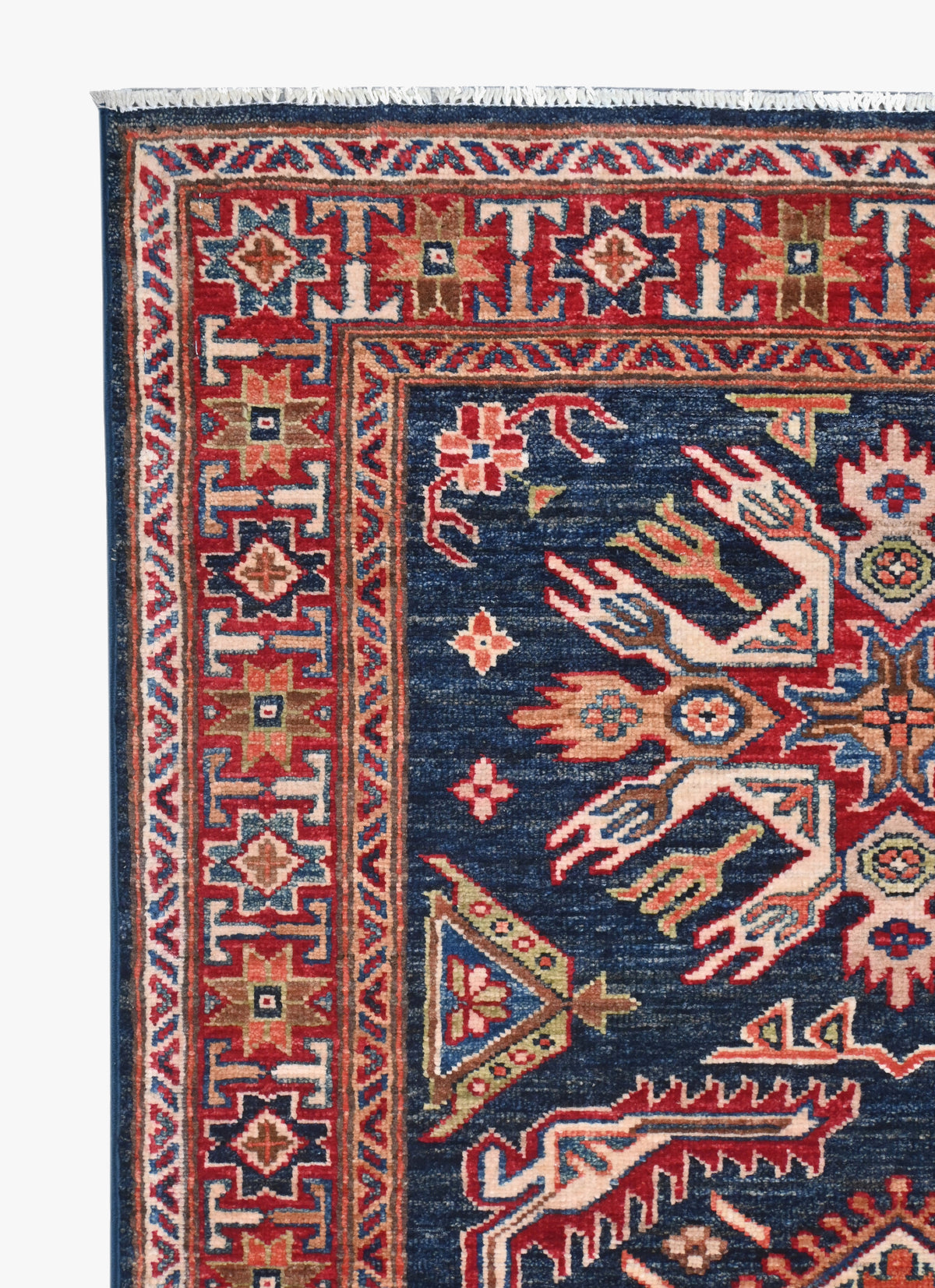 Supreme Kazak Blue Rug 1.48m x 0.92m