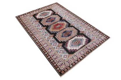 Supreme Kazak Black Rug 1.75m x 1.22m