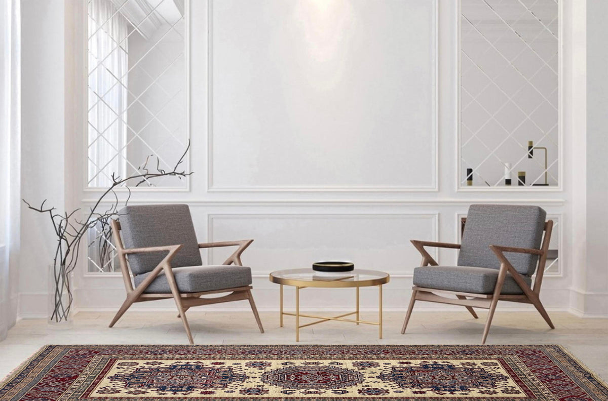 Supreme Kazak Ivory Rug 2.40m x 1.67m