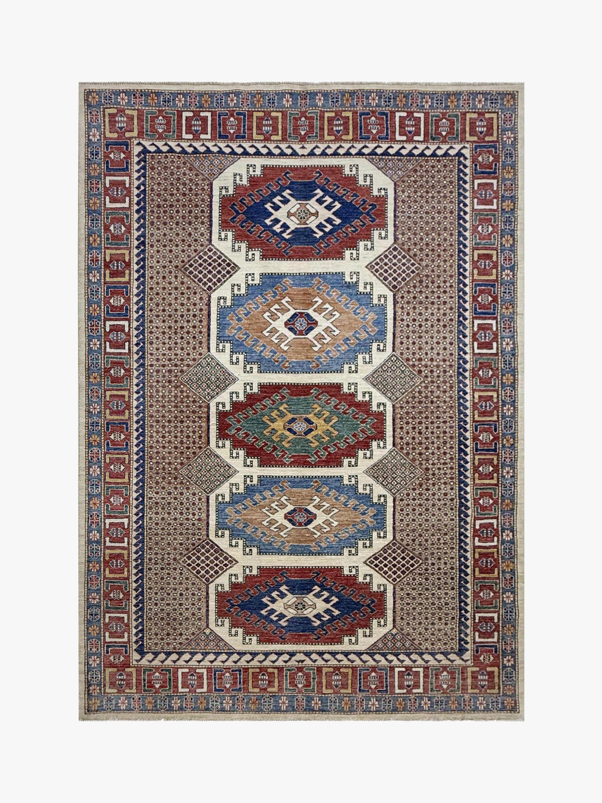 Supreme Kazak Ivory Rug 2.42m x 1.71m