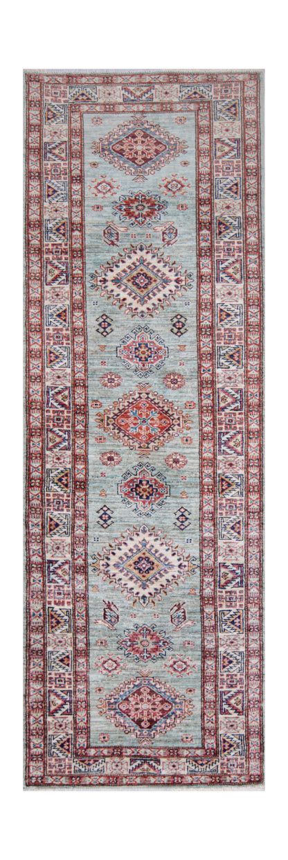 Supreme Kazak Blue Rug 2.59m x 0.81m