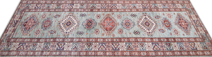 Supreme Kazak Blue Rug 2.59m x 0.81m