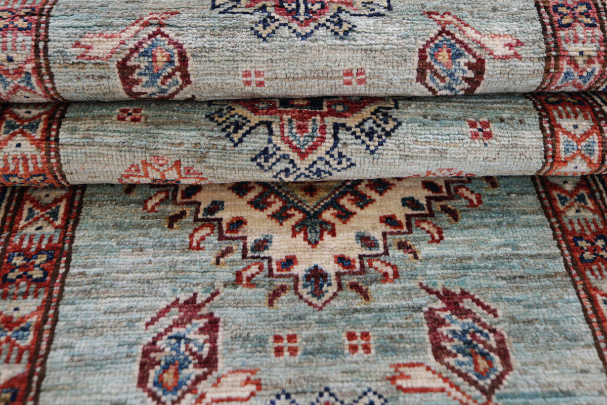Supreme Kazak Blue Rug 2.59m x 0.81m