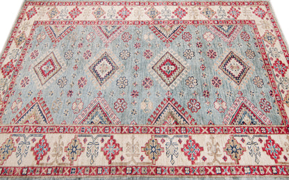 Supreme Kazak Green Rug 1.79m x 1.20m