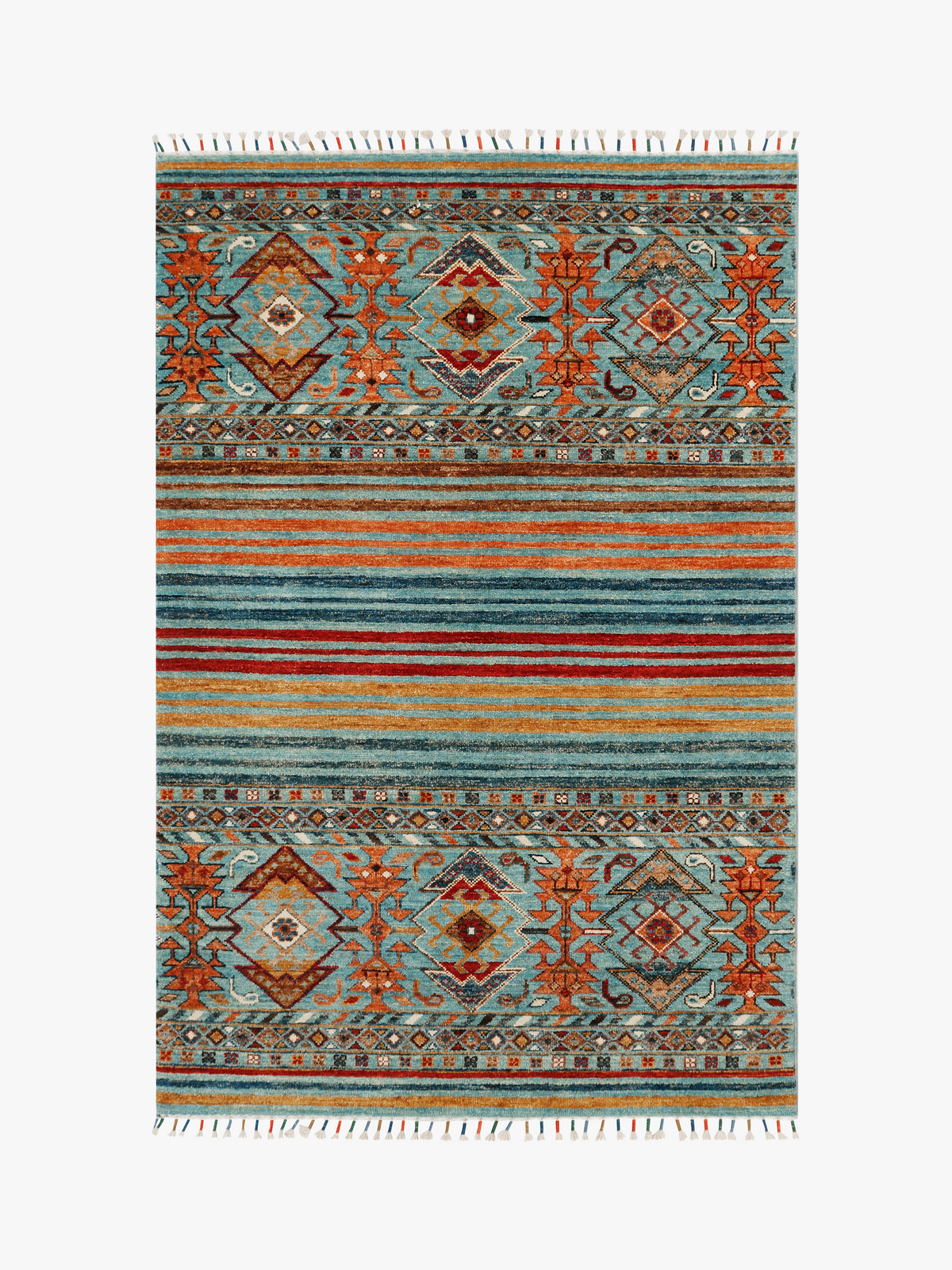 Khurjeen Blue Rug 1.53m x 1.01m