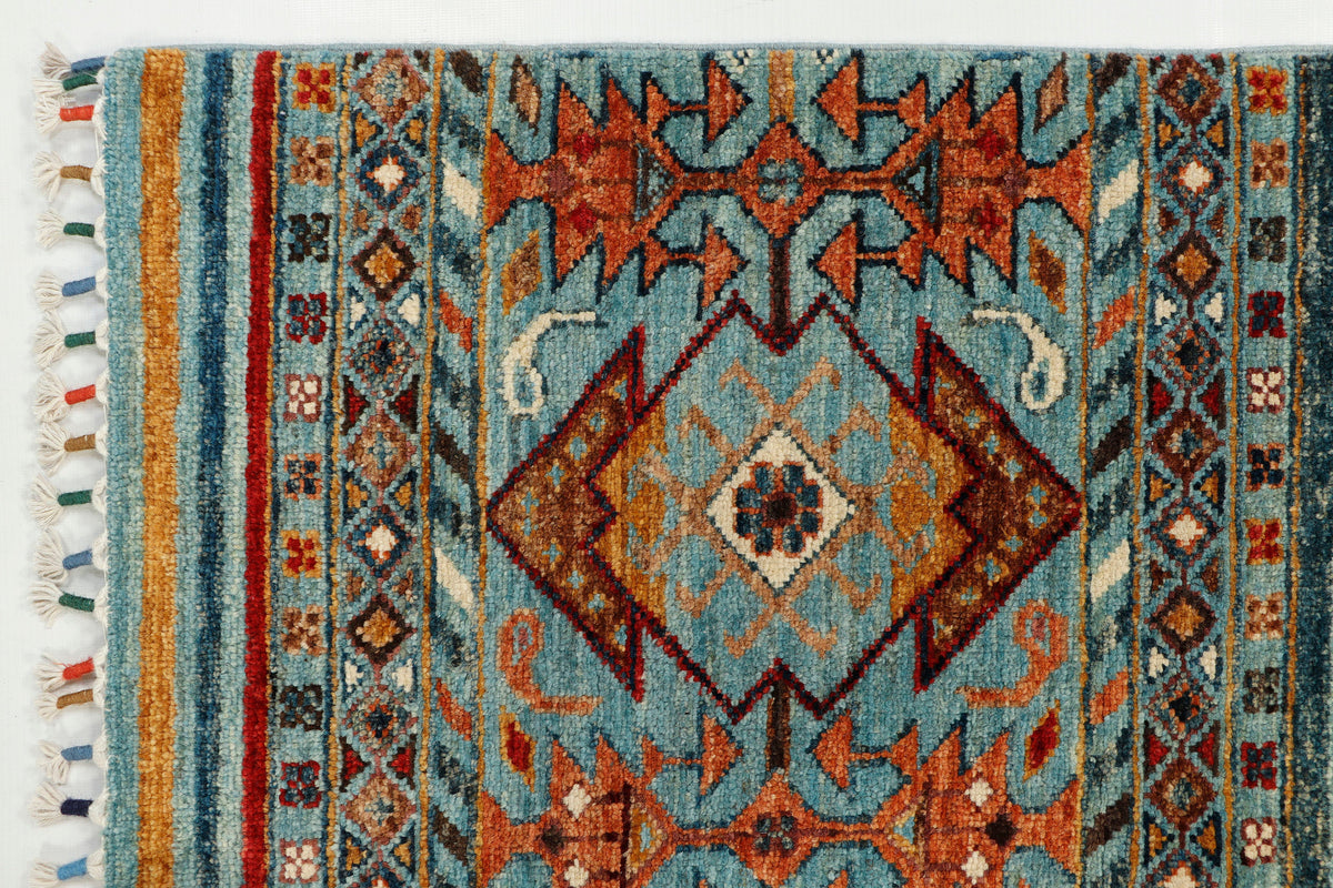 Khurjeen Blue Rug 1.53m x 1.01m