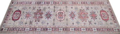 Supreme Kazak Grey Rug 2.43m x 0.76m