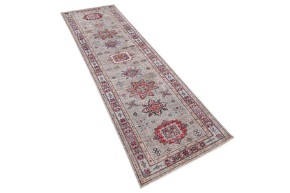 Supreme Kazak Grey Rug 2.43m x 0.76m
