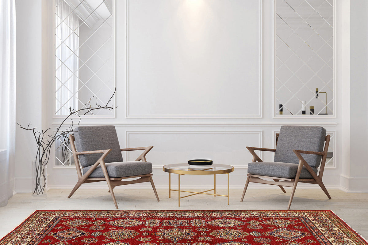 Supreme Kazak Red Rug 2.42m x 1.66m