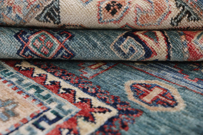 Supreme Kazak Green Rug 1.90m x 1.17m