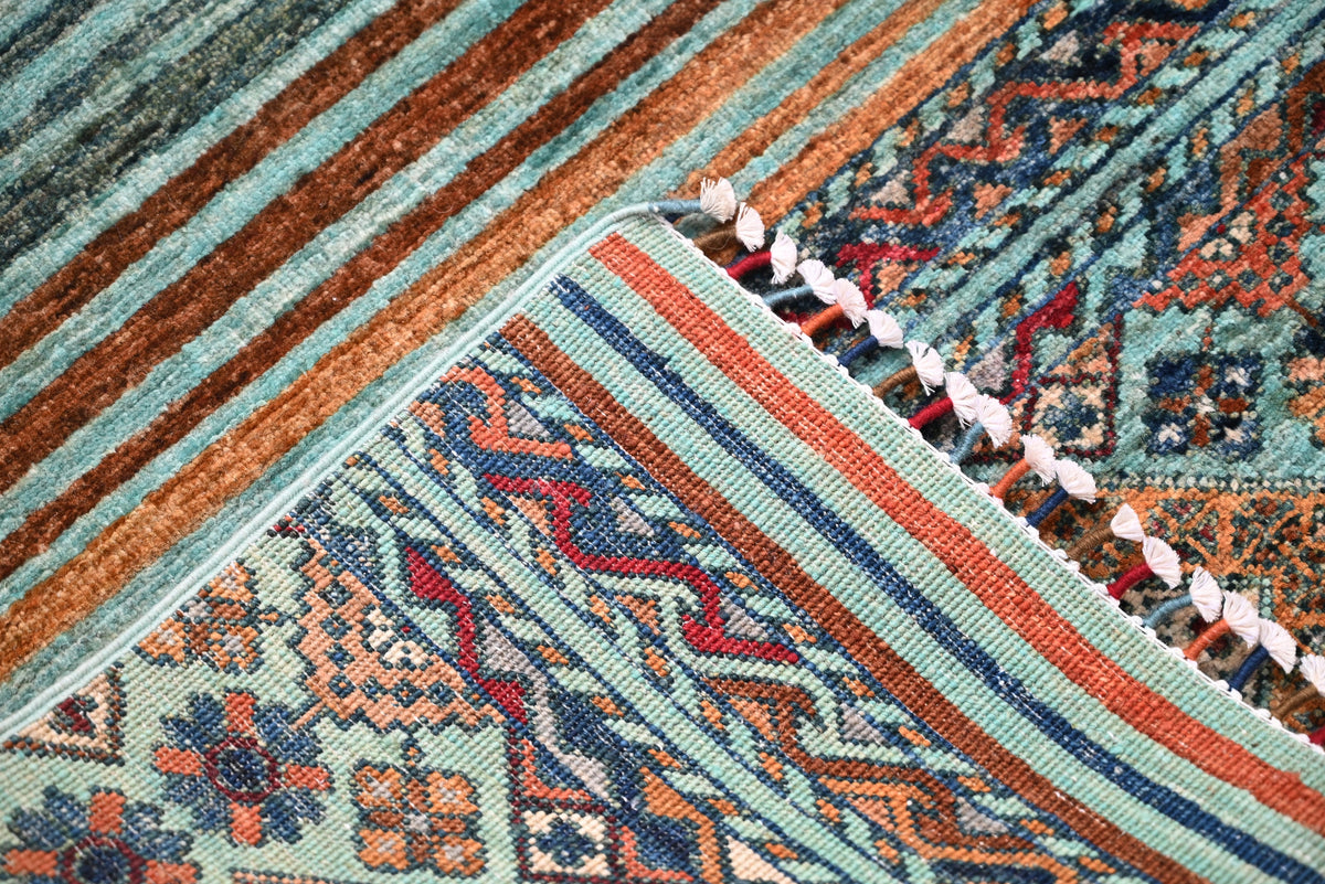Khurjeen Aqua Rug 1.57m x 1.05m