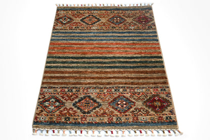 Khurjeen Natural Rug 0.90m x 0.62m