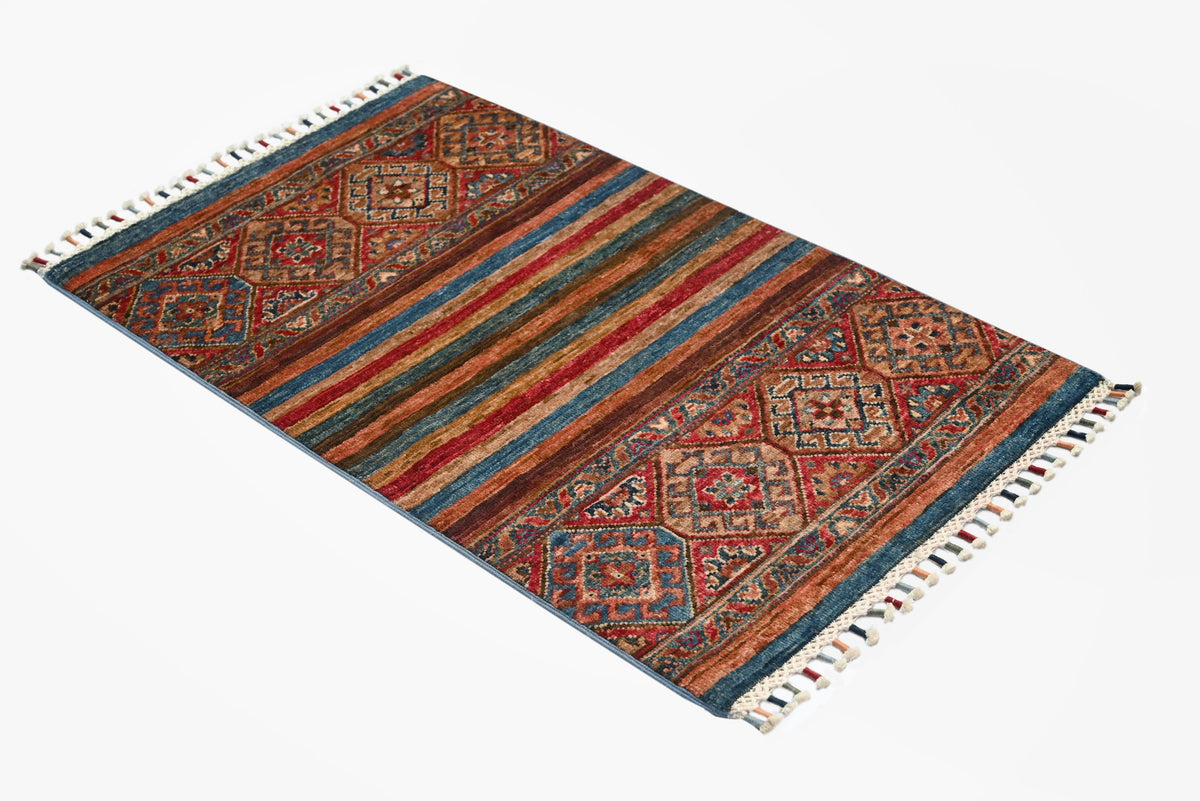 Khurjeen Multi Rug 0.94m x 0.59m