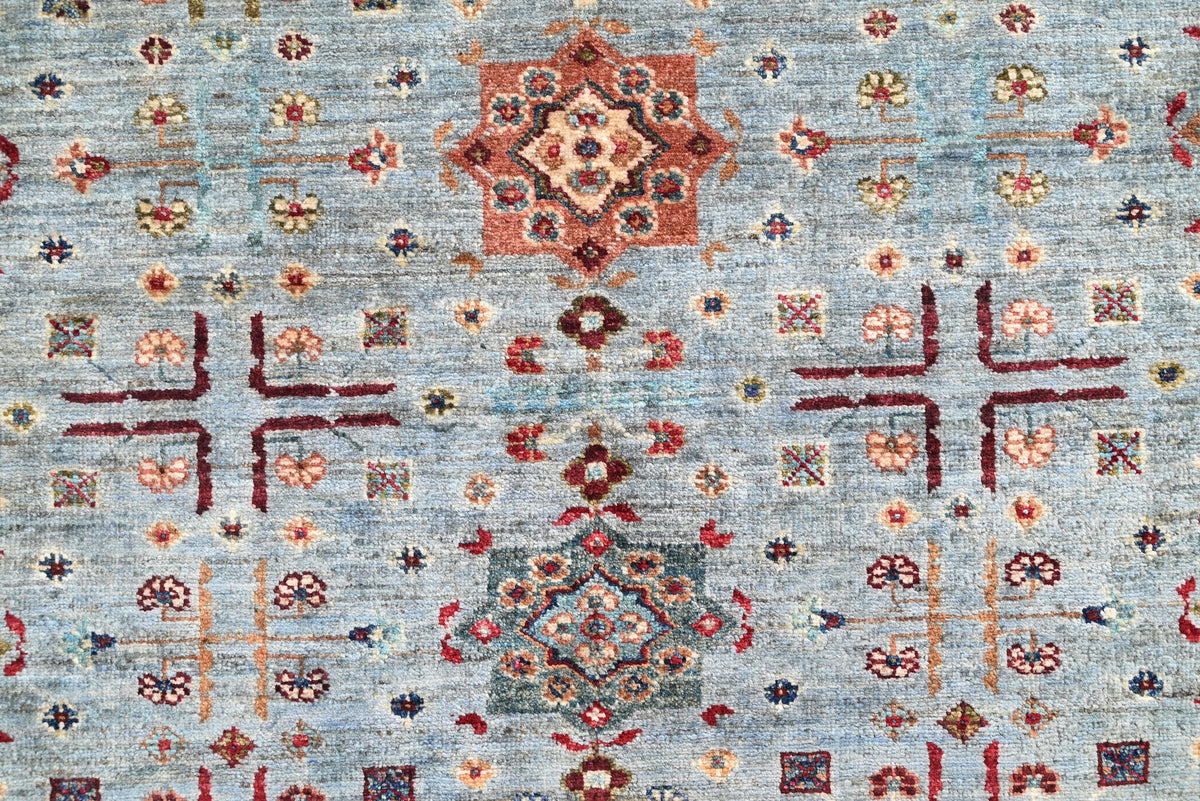Sultani Grey Rug 2.40m x 1.79m