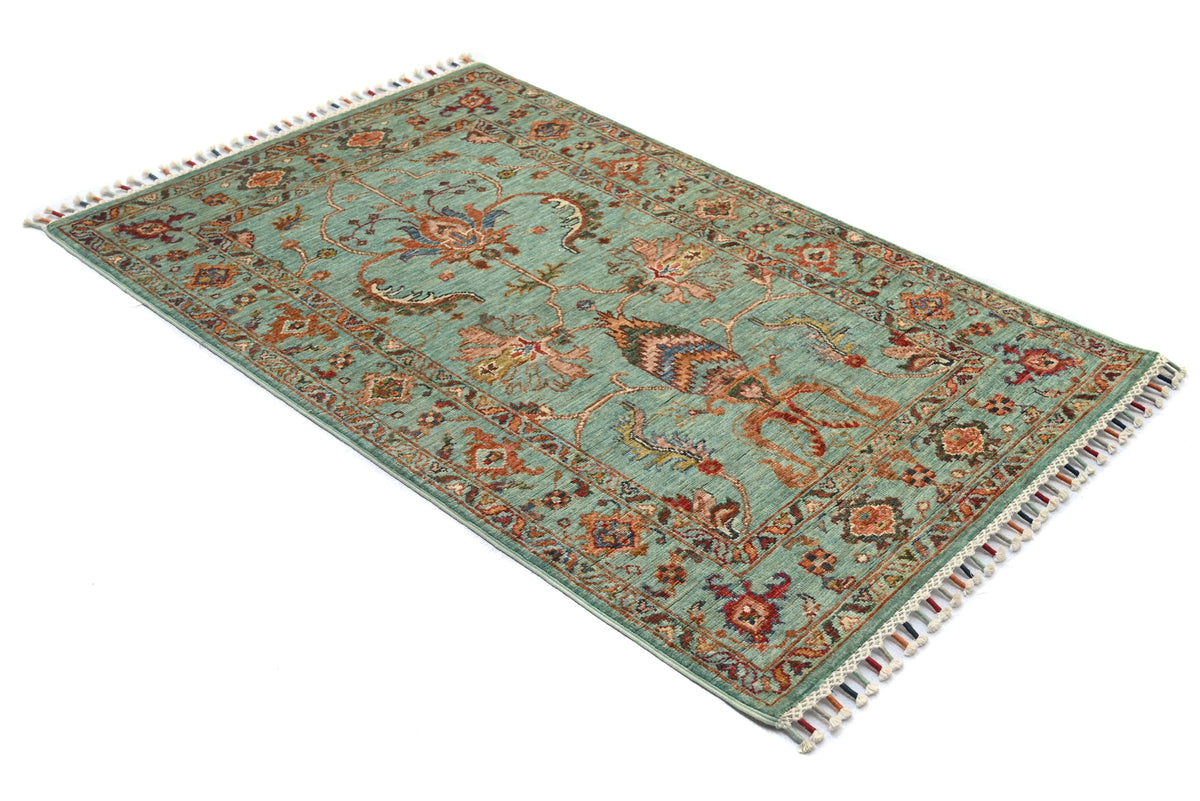 Sultani Aqua Rug 1.24m x 0.82m